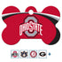 NCAA Team Pet ID Tag - Bone Shape