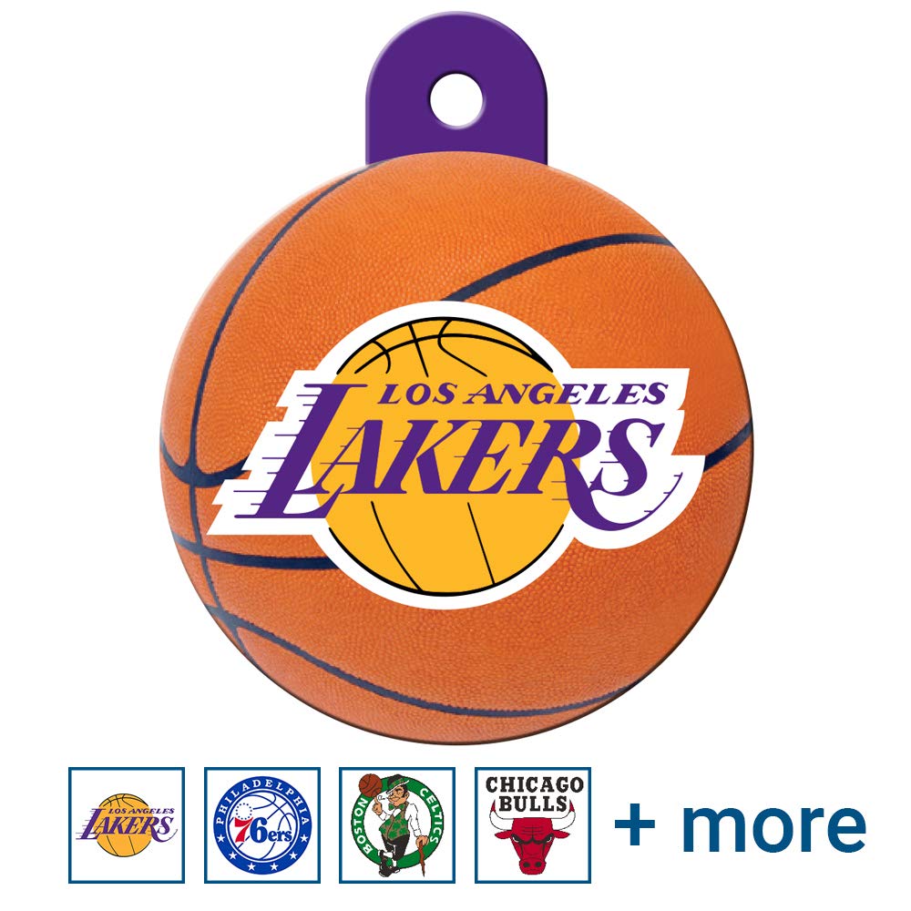 NBA Team Pet ID Tag - Round Shape