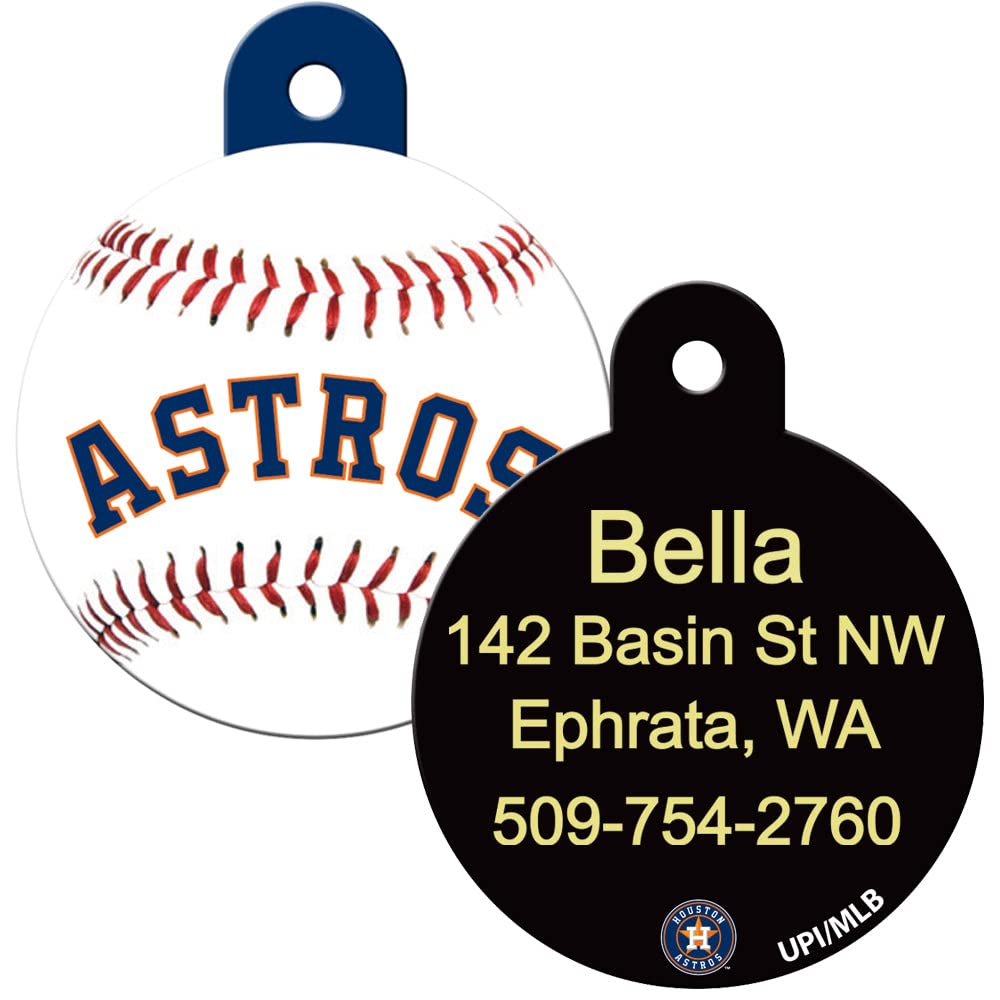 MLB Team Pet ID Tag - Round Shape