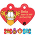 GoTags Personalized Engraved Garfield & Odie Pet ID Tags for Dogs and Cats