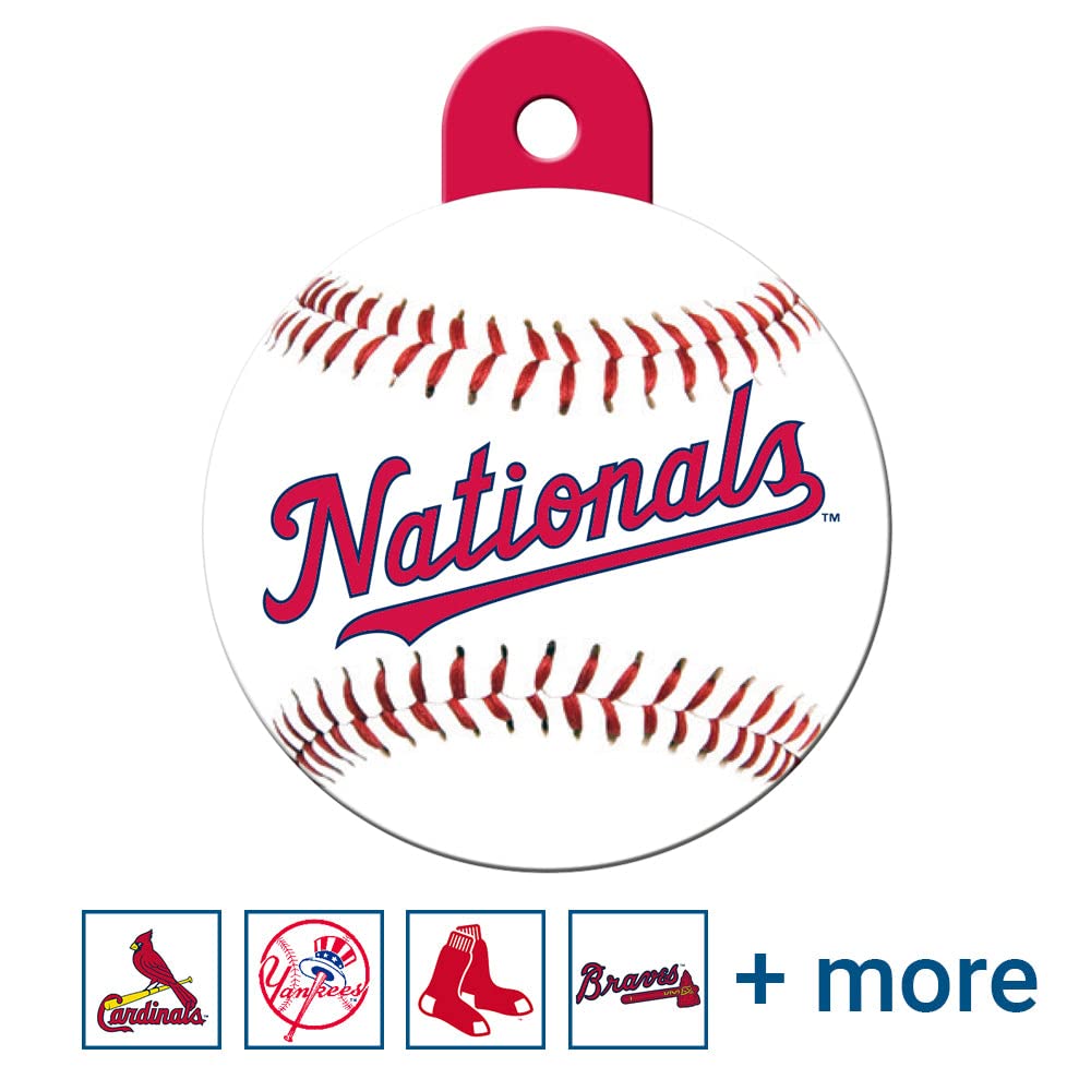 MLB Team Pet ID Tag - Round Shape