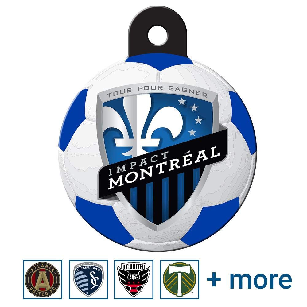 MLS Soccer Team Pet ID Tag - Round Shape