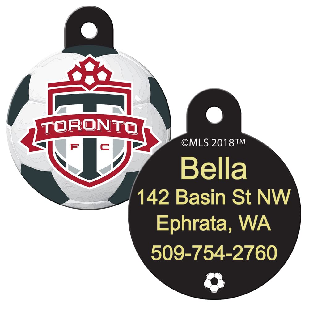 MLS Soccer Team Pet ID Tag - Round Shape