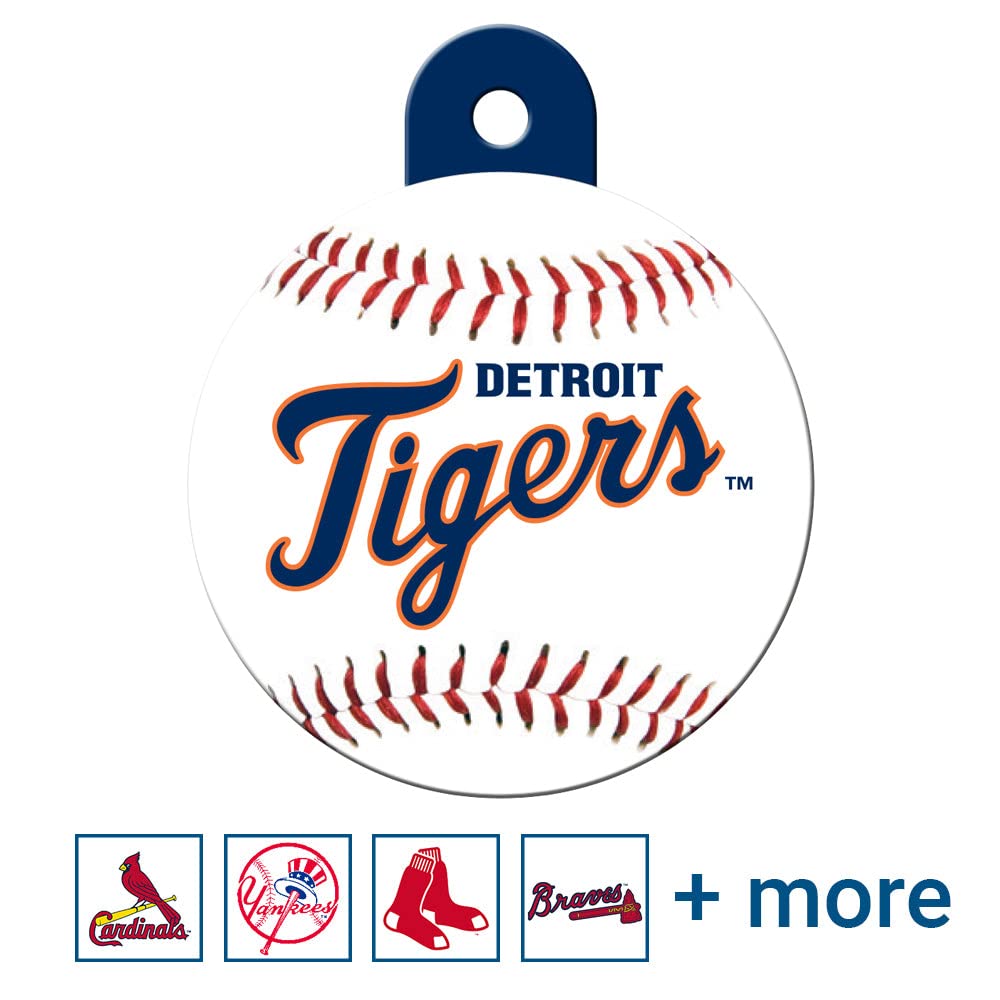 MLB Team Pet ID Tag - Round Shape