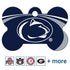 NCAA Team Pet ID Tag - Bone Shape