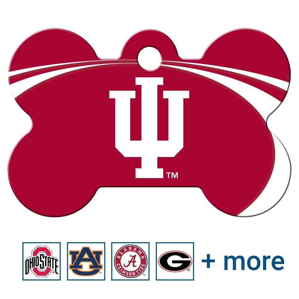 NCAA Team Pet ID Tag - Bone Shape