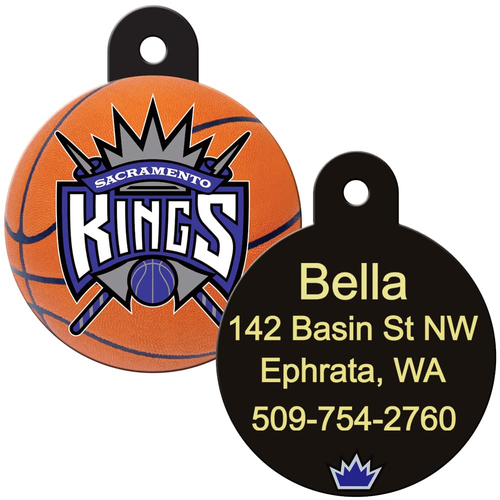 NBA Team Pet ID Tag - Round Shape