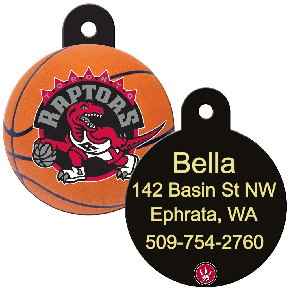 NBA Team Pet ID Tag - Round Shape