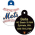 MLB Team Pet ID Tag - Round Shape