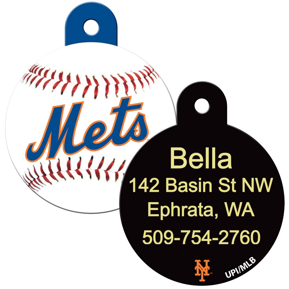 MLB Team Pet ID Tag - Round Shape