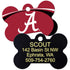NCAA Team Pet ID Tag - Bone Shape