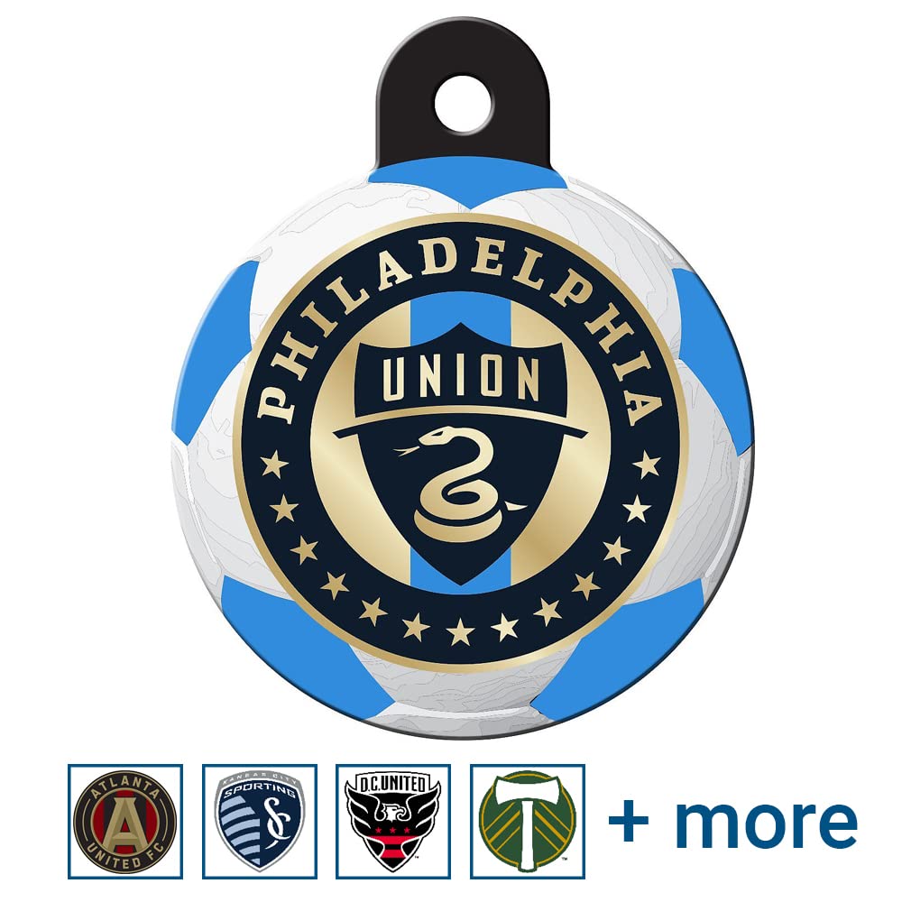 MLS Soccer Team Pet ID Tag - Round Shape