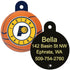 NBA Team Pet ID Tag - Round Shape