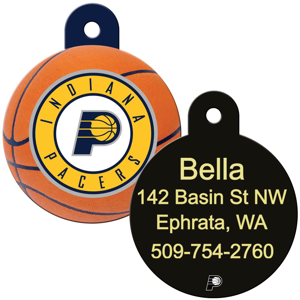 NBA Team Pet ID Tag - Round Shape