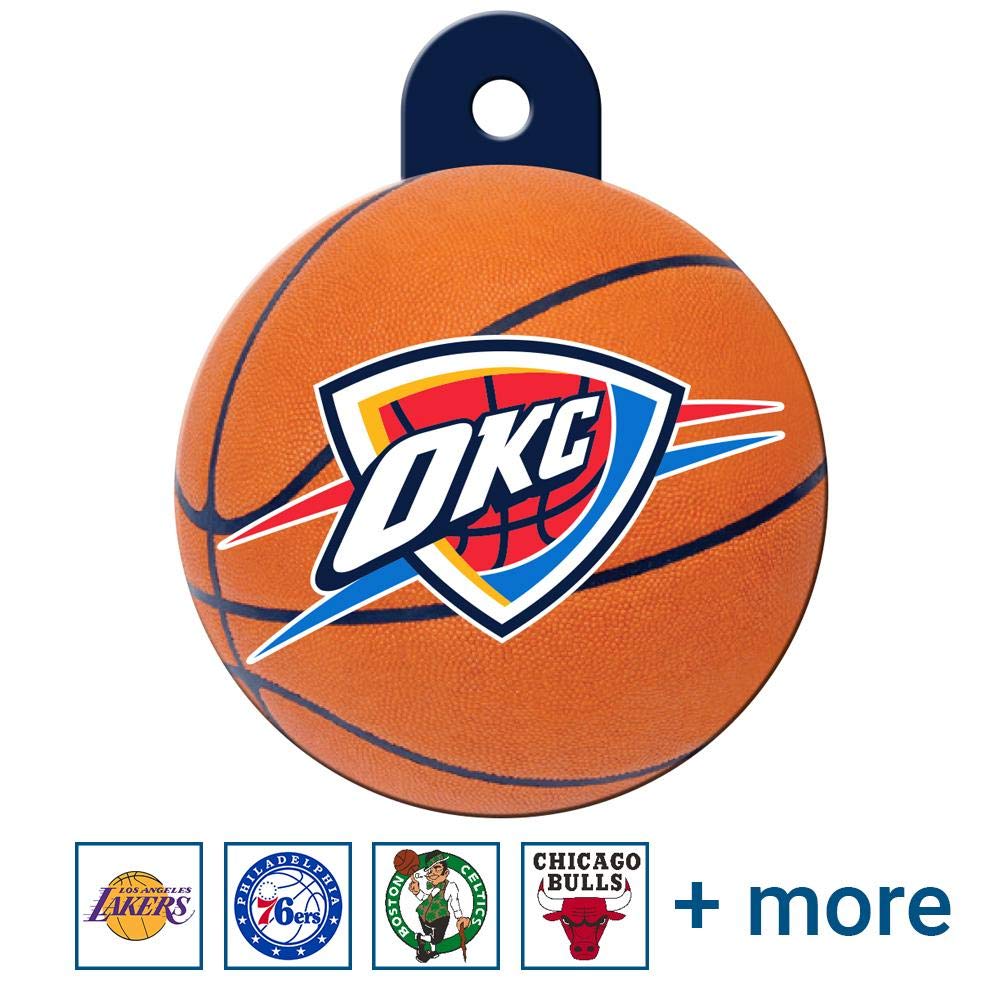 NBA Team Pet ID Tag - Round Shape