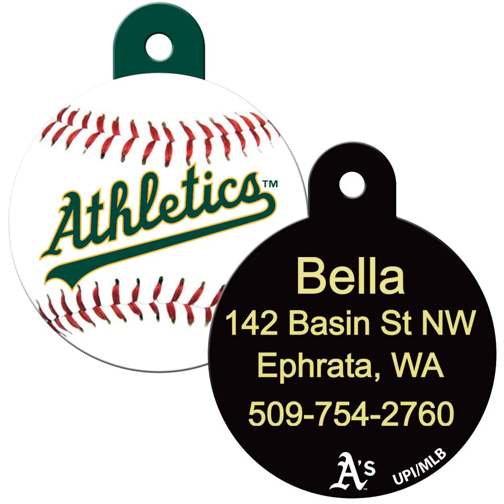 MLB Team Pet ID Tag - Round Shape