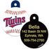 MLB Team Pet ID Tag - Round Shape