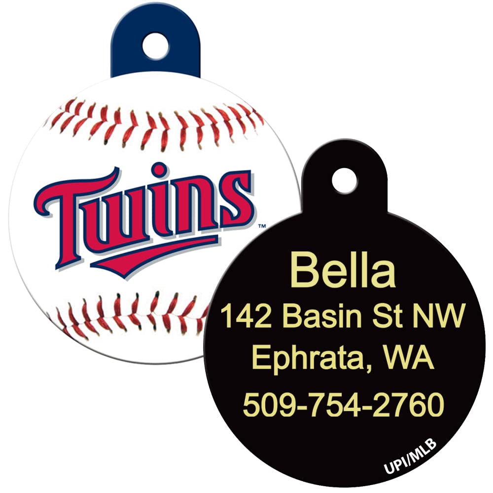 MLB Team Pet ID Tag - Round Shape