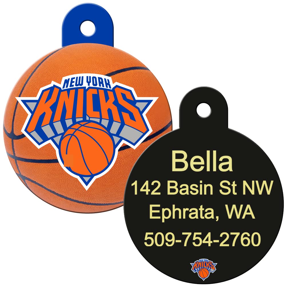 NBA Team Pet ID Tag - Round Shape