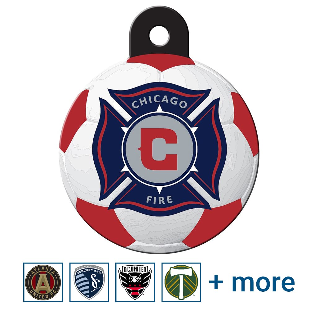 MLS Soccer Team Pet ID Tag - Round Shape