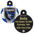 MLS Soccer Team Pet ID Tag - Round Shape
