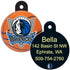 NBA Team Pet ID Tag - Round Shape