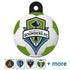 MLS Soccer Team Pet ID Tag - Round Shape
