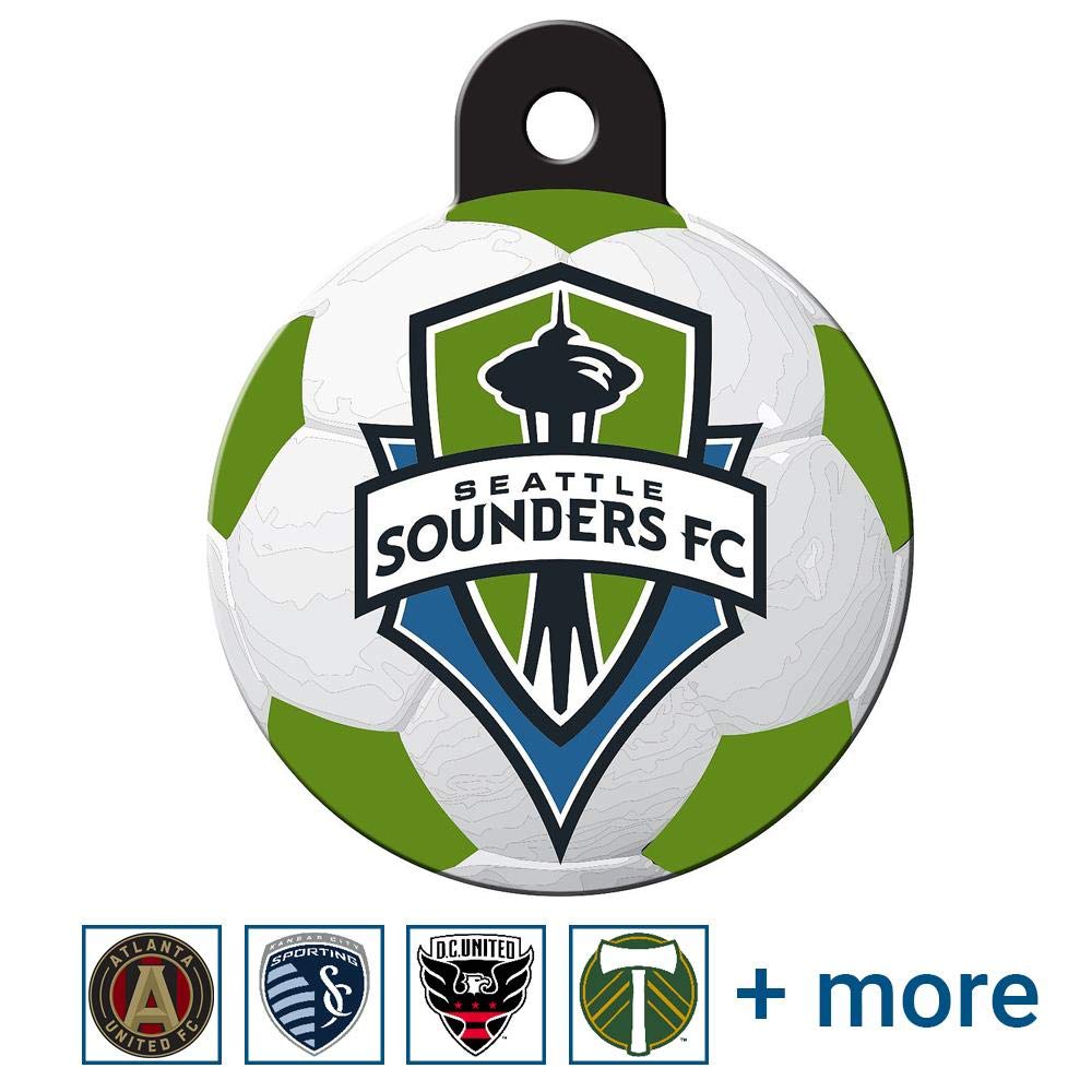 MLS Soccer Team Pet ID Tag - Round Shape
