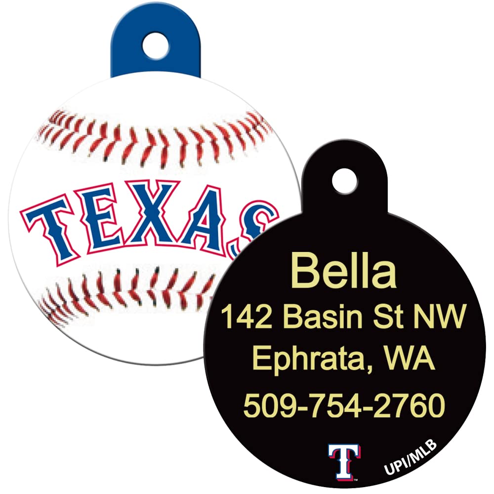 MLB Team Pet ID Tag - Round Shape