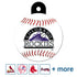 MLB Team Pet ID Tag - Round Shape