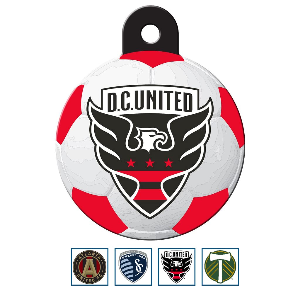 MLS Soccer Team Pet ID Tag - Round Shape