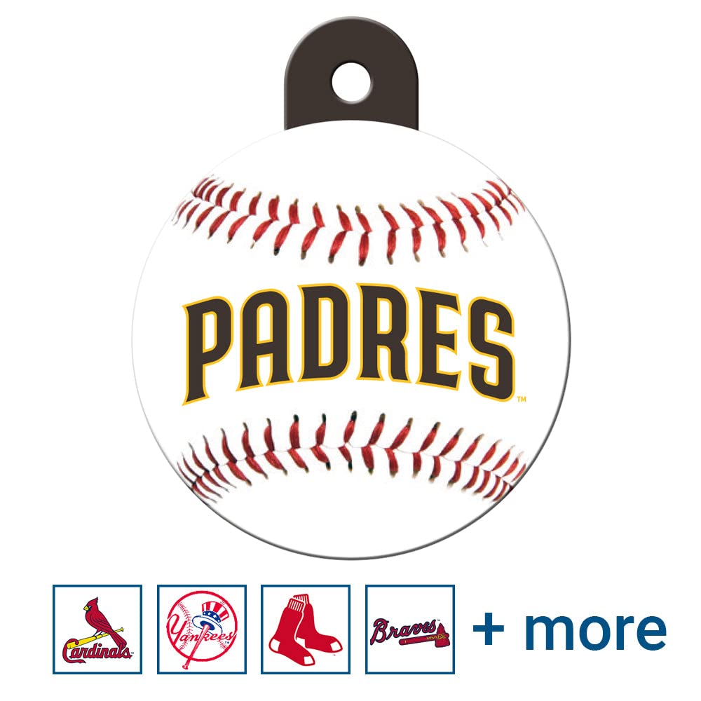 MLB Team Pet ID Tag - Round Shape