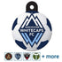 MLS Soccer Team Pet ID Tag - Round Shape