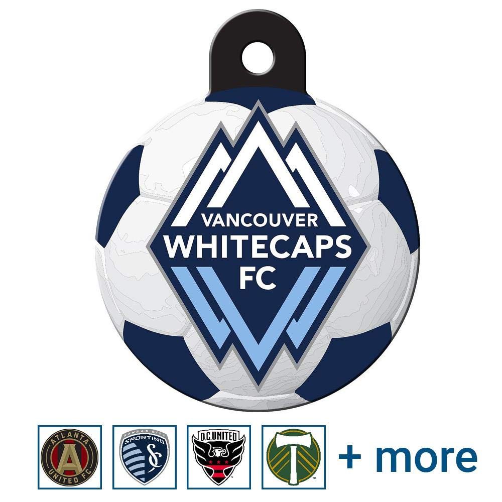 MLS Soccer Team Pet ID Tag - Round Shape