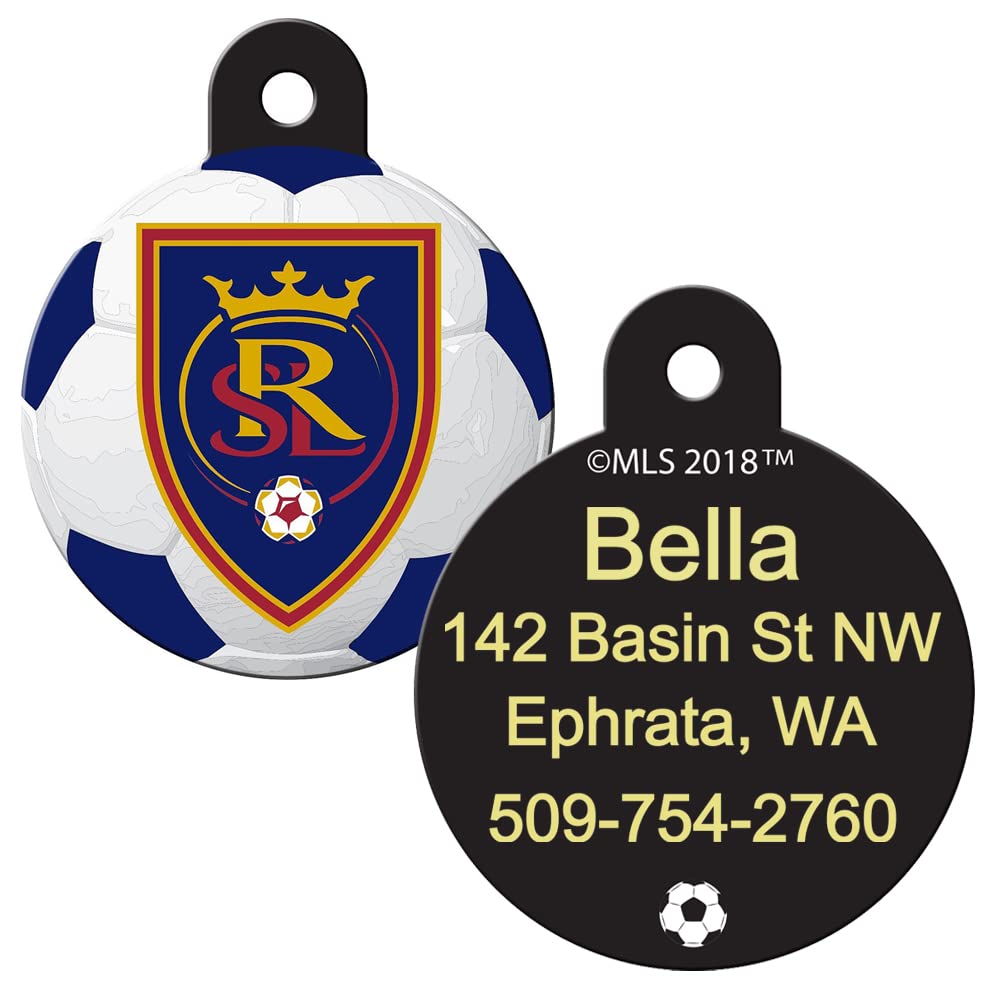 MLS Soccer Team Pet ID Tag - Round Shape