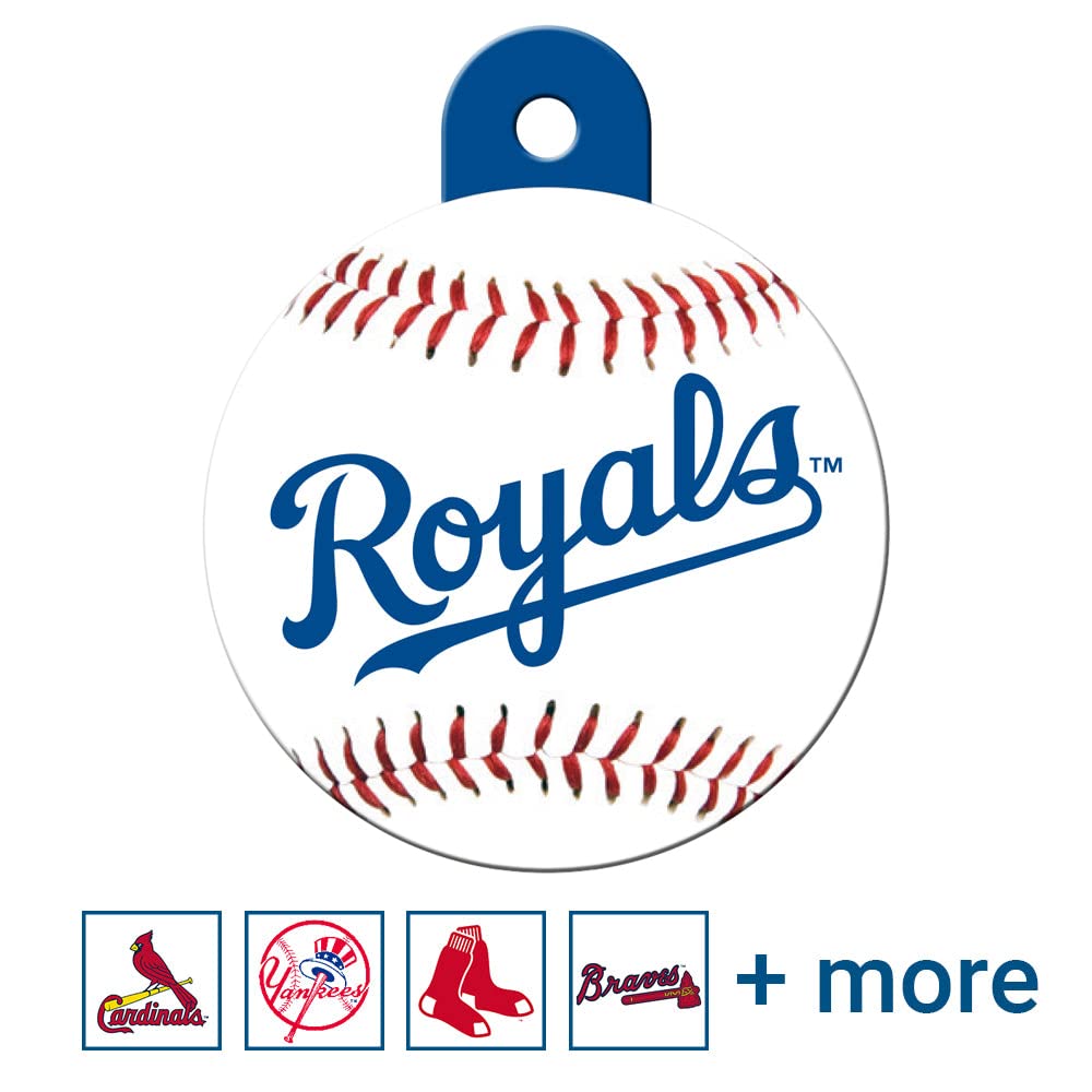 MLB Team Pet ID Tag - Round Shape