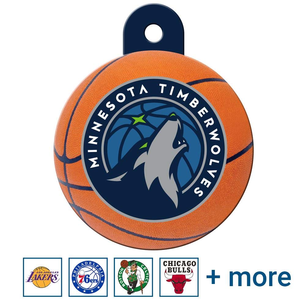 NBA Team Pet ID Tag - Round Shape