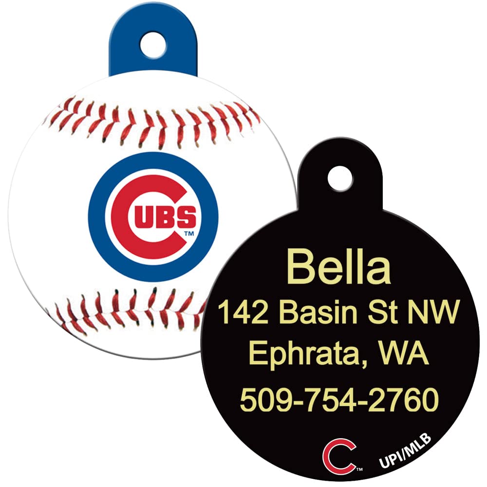 MLB Team Pet ID Tag - Round Shape