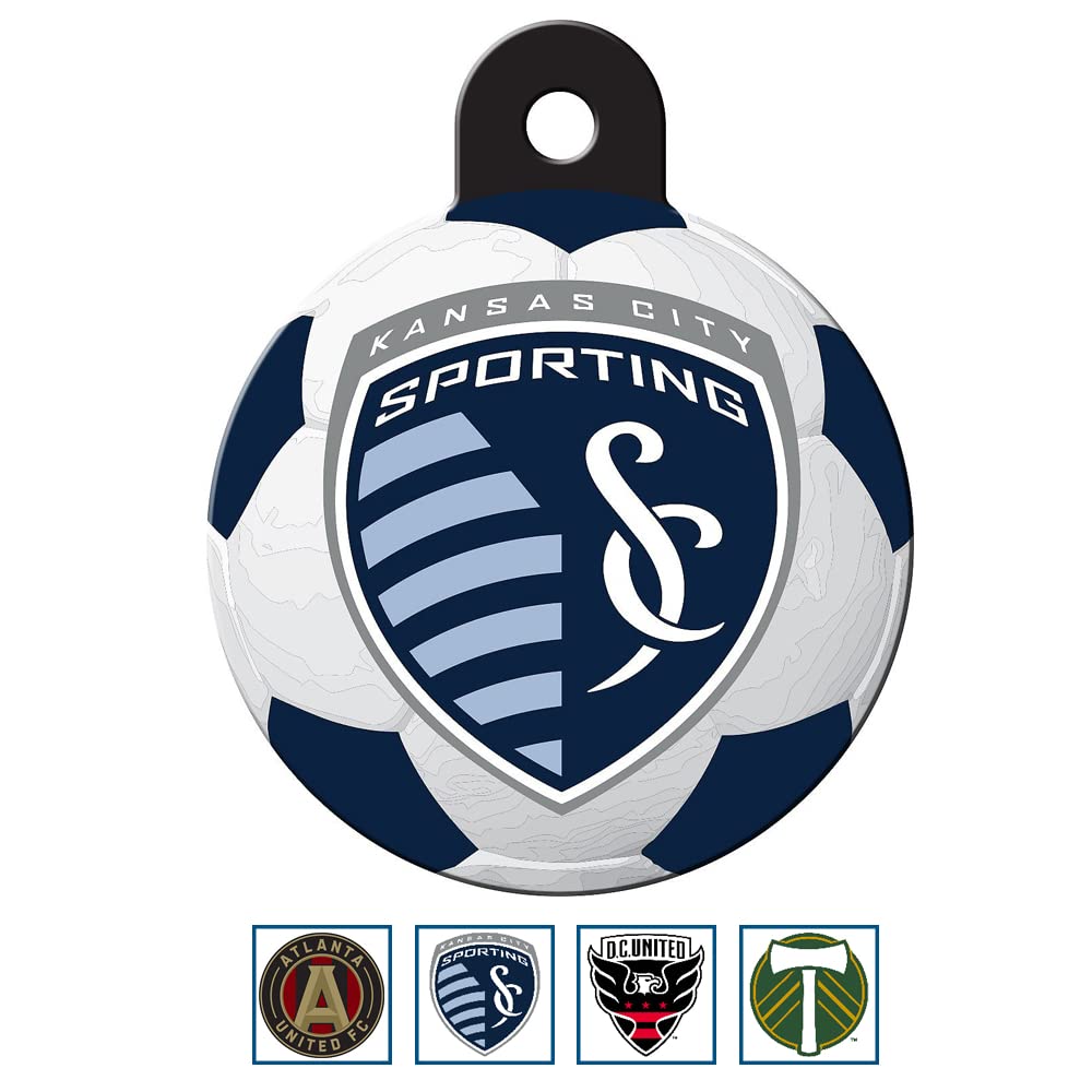 MLS Soccer Team Pet ID Tag - Round Shape