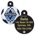MLS Soccer Team Pet ID Tag - Round Shape