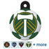MLS Soccer Team Pet ID Tag - Round Shape