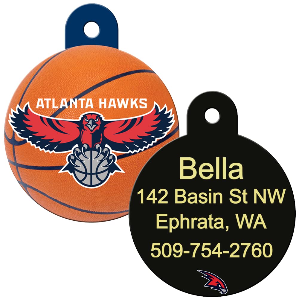 NBA Team Pet ID Tag - Round Shape