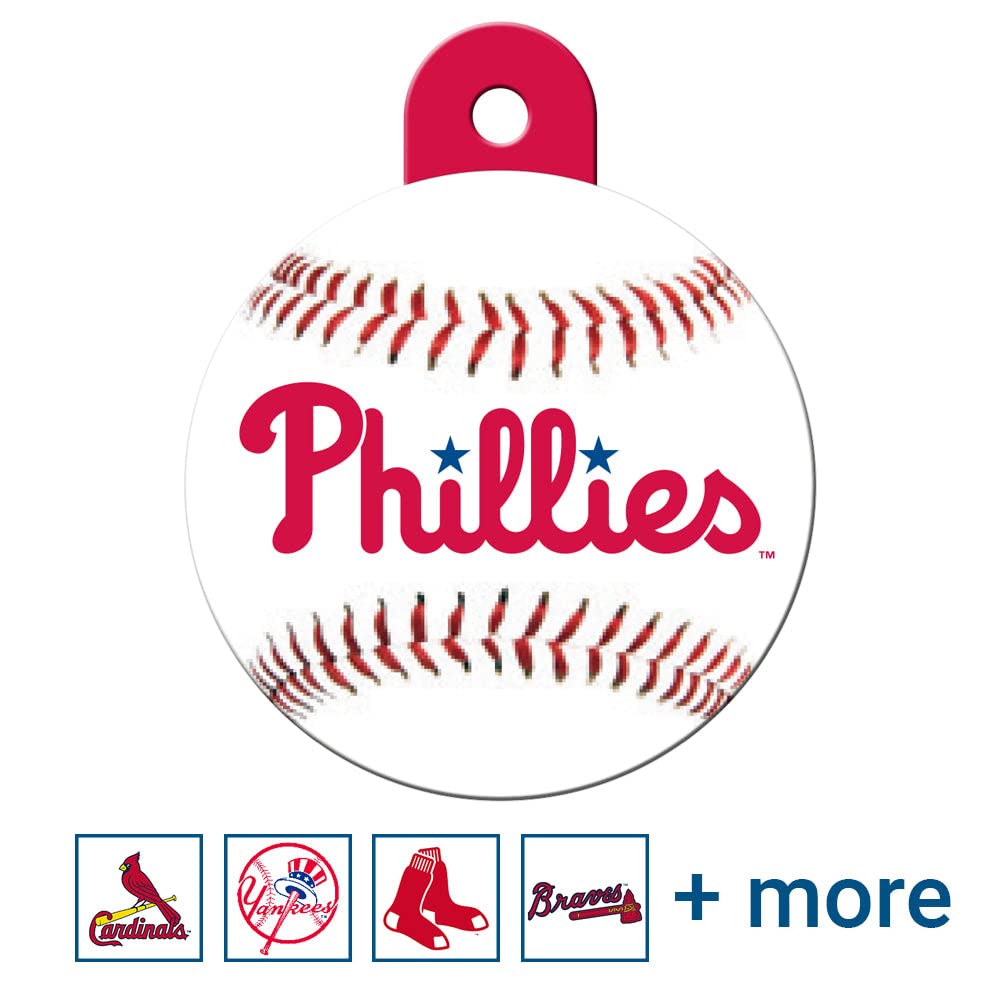 MLB Team Pet ID Tag - Round Shape