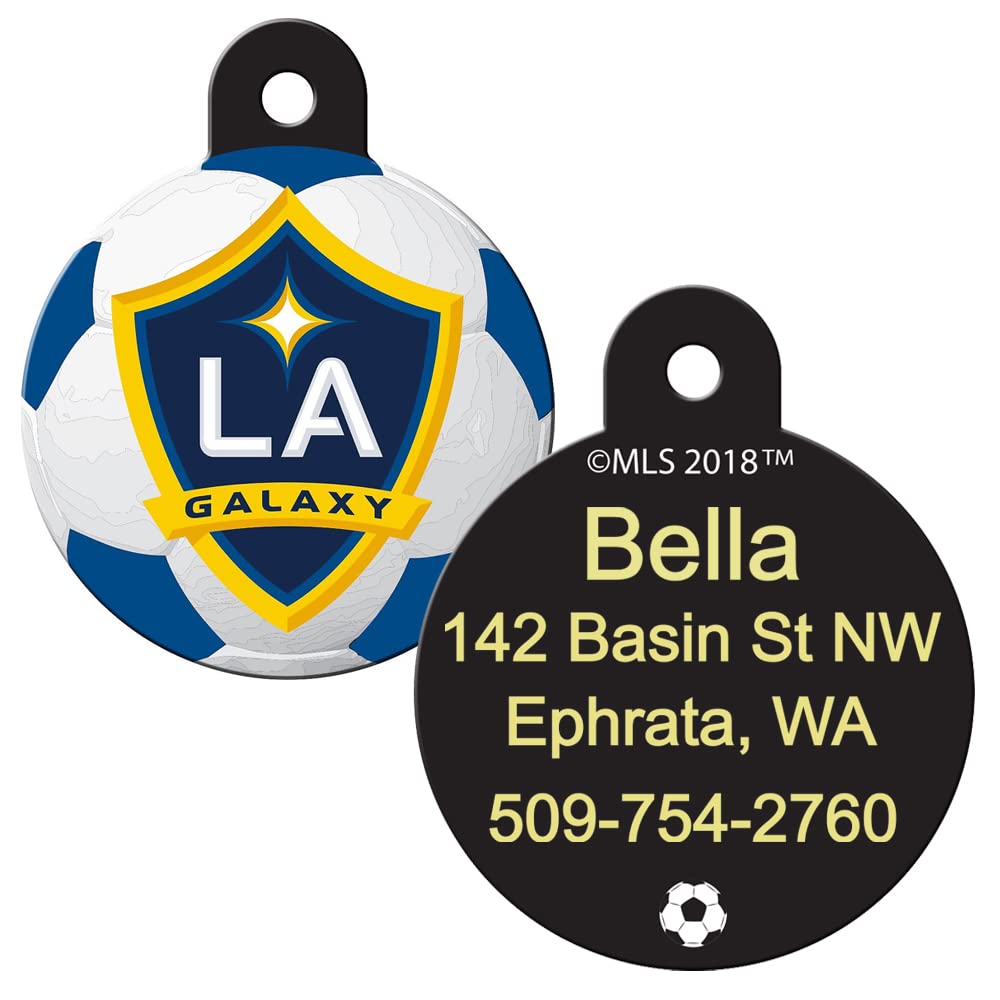 MLS Soccer Team Pet ID Tag - Round Shape