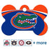 NCAA Team Pet ID Tag - Bone Shape