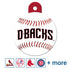 MLB Team Pet ID Tag - Round Shape
