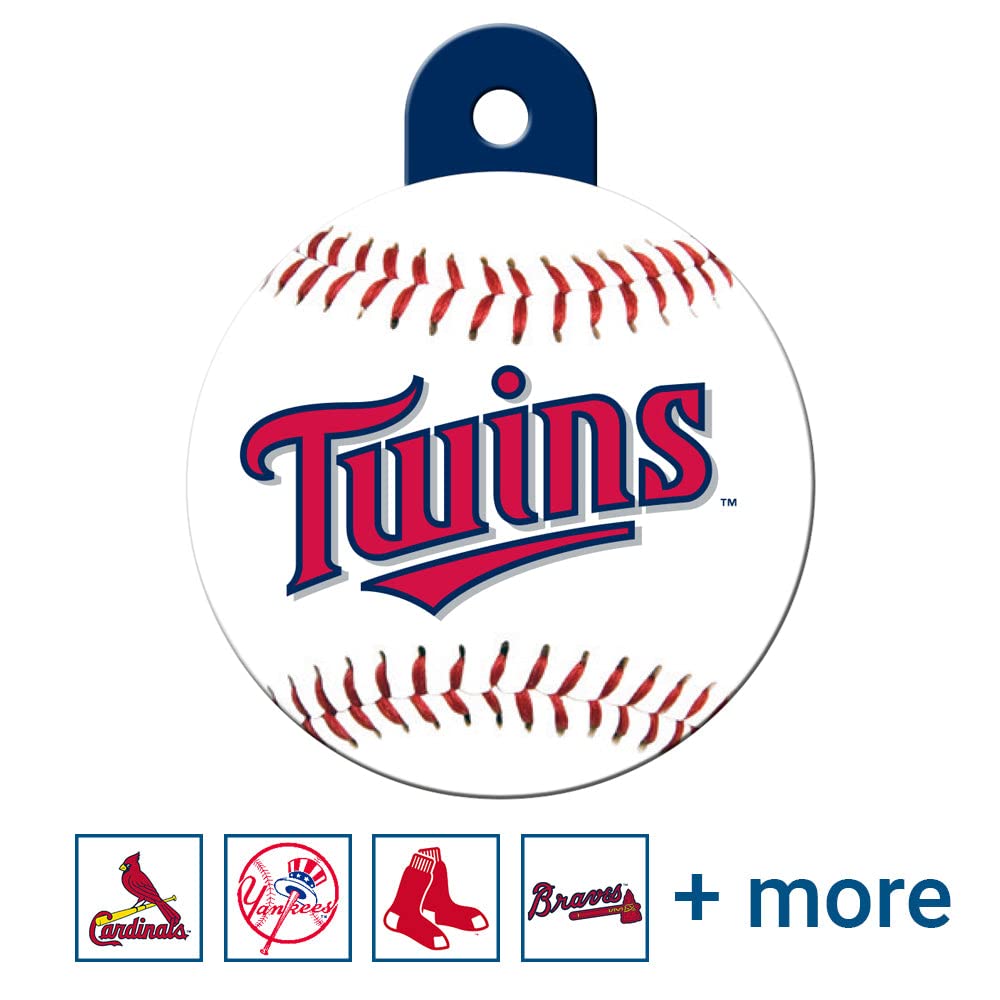 MLB Team Pet ID Tag - Round Shape
