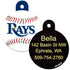 MLB Team Pet ID Tag - Round Shape