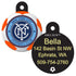 MLS Soccer Team Pet ID Tag - Round Shape