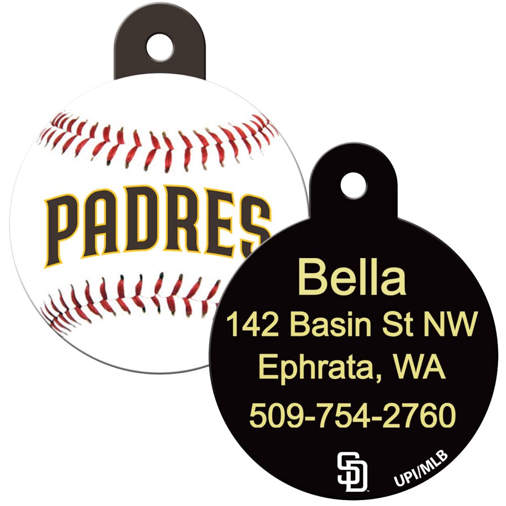 MLB Team Pet ID Tag - Round Shape